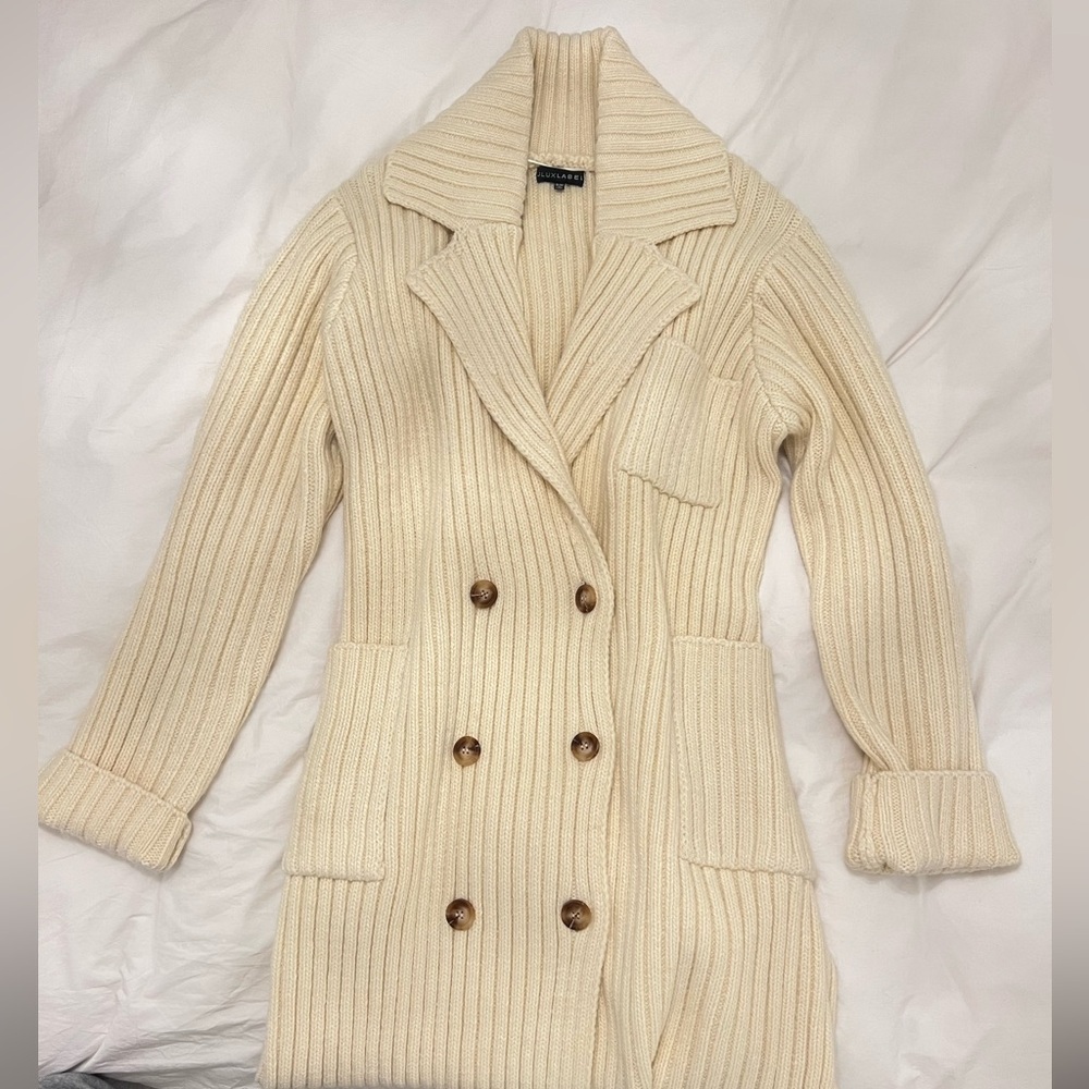 JLUXLABEL Knit Coat - Picture 2 of 5
